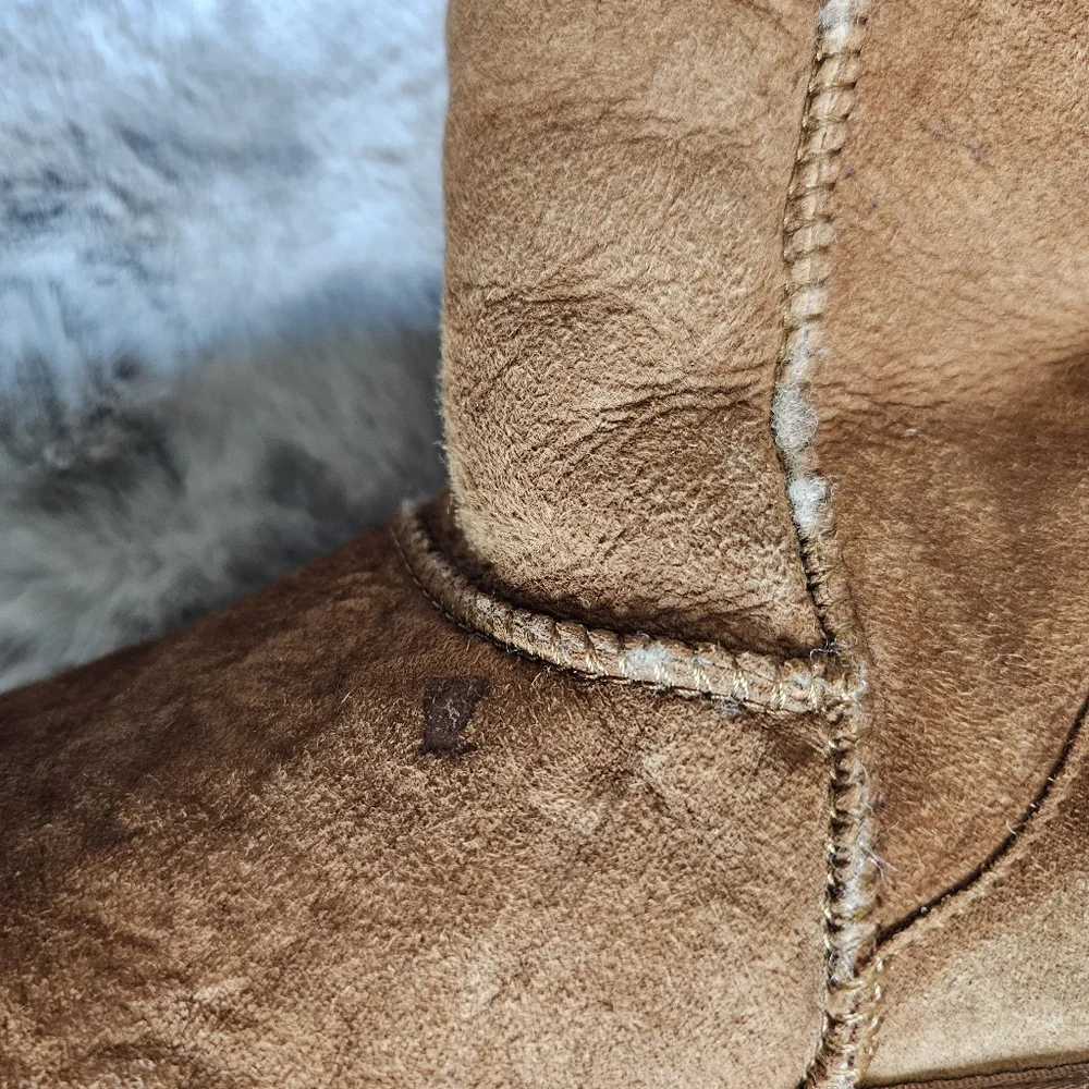 UGG Brown Suede Boots Size 9 AS IS